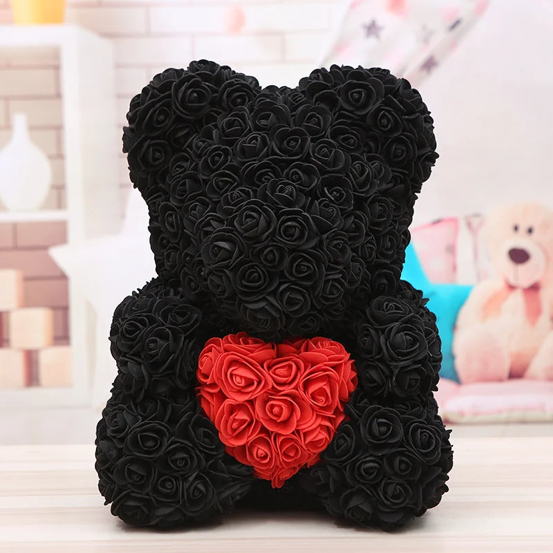 Urso em Rosas