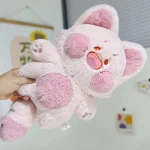 Doudou Gato Rosa