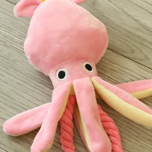 Doudou Polvo Rosa