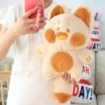 Urso de Pelúcia Gato Bege