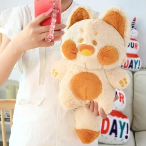 Urso de Pelúcia Gato Bege