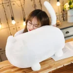 Urso de Pelúcia Gato Branco