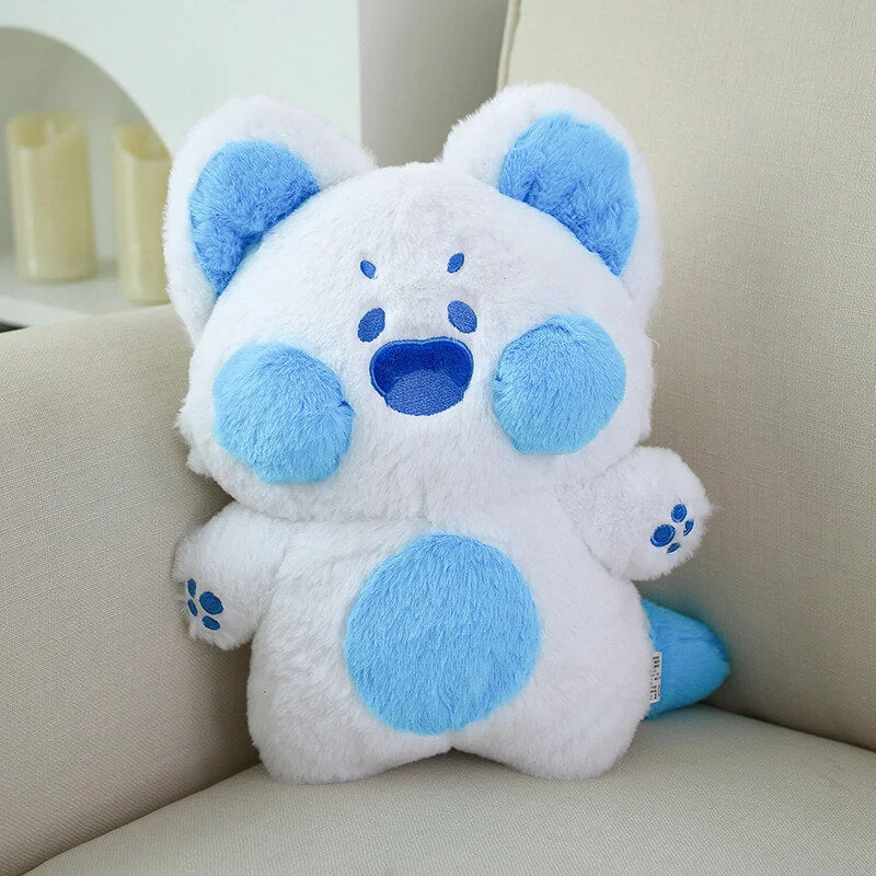 Urso de Pelúcia Azul Gato