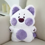 Urso de Pelúcia Gato Roxo