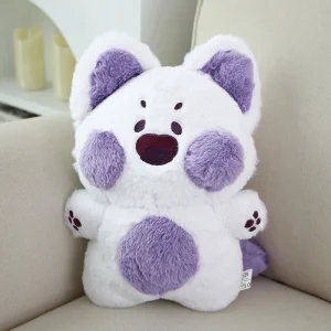 Urso de Pelúcia Gato Roxo