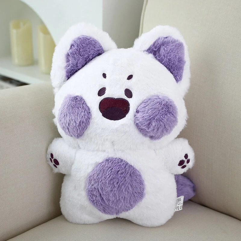 Urso de Pelúcia Gato Roxo