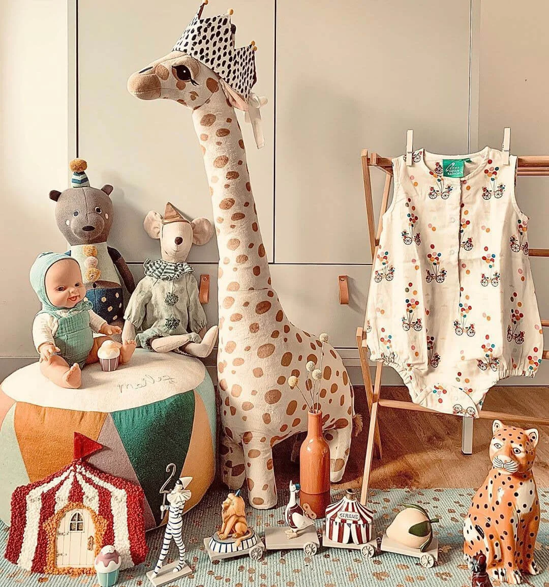 Urso de Pelúcia Girafa Gigante