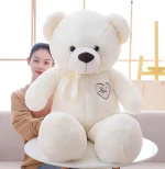 Wuzzo - Urso de Pelúcia Gigante Branco