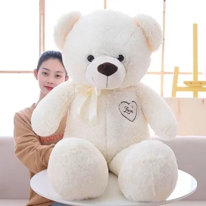 Wuzzo - Urso de Pelúcia Gigante Branco