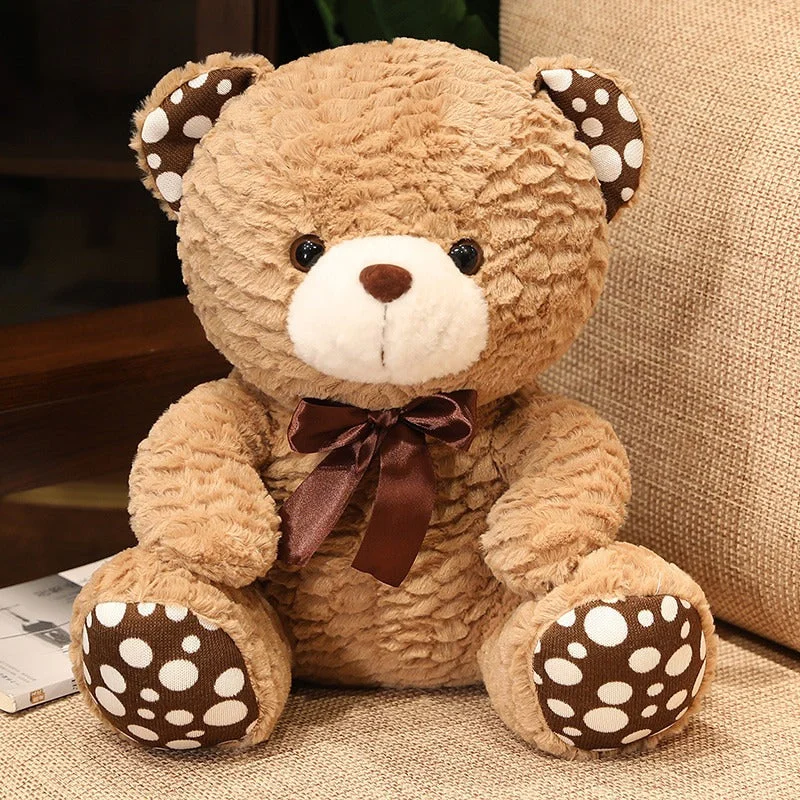 Edgar - Grande Urso de Pelúcia Marrom