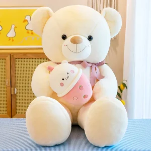 Astin - Urso de pelúcia gigante branco