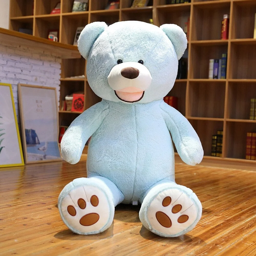 Bubble - Urso de Pelúcia Gigante Azul