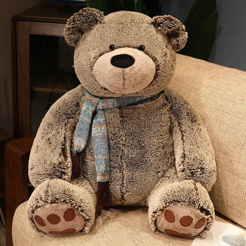 Urso de Pelúcia Gigante Cinza