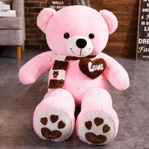 Minette - Urso Gigante Amor Rosa