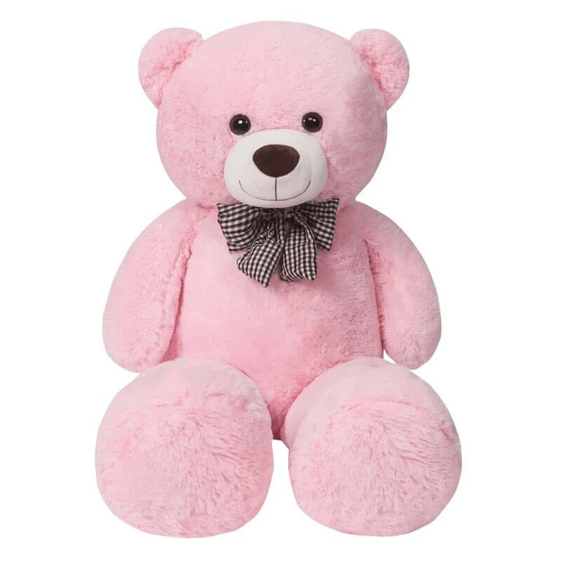 Amy - Urso de Pelúcia Gigante Rosa