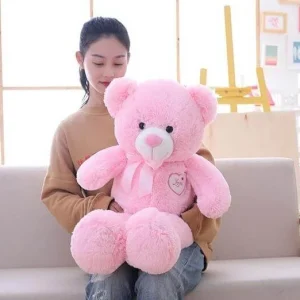 Lili - Urso de Pelúcia Gigante Rosa