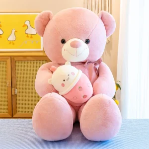 Debbie - Urso de pelúcia gigante rosa