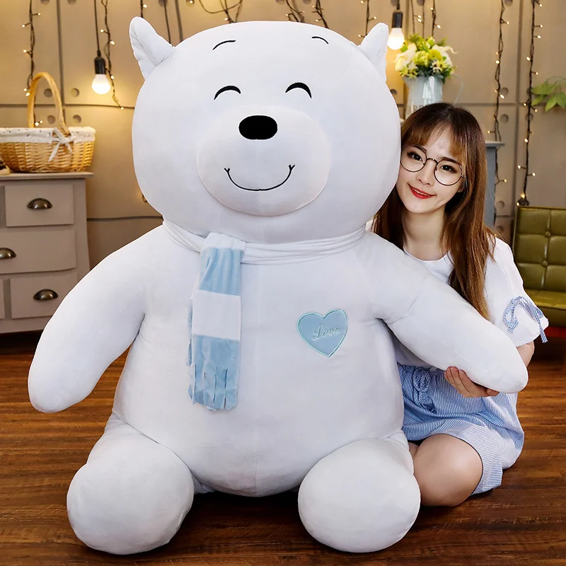 Olie - Urso de Pelúcia Gigante Branco